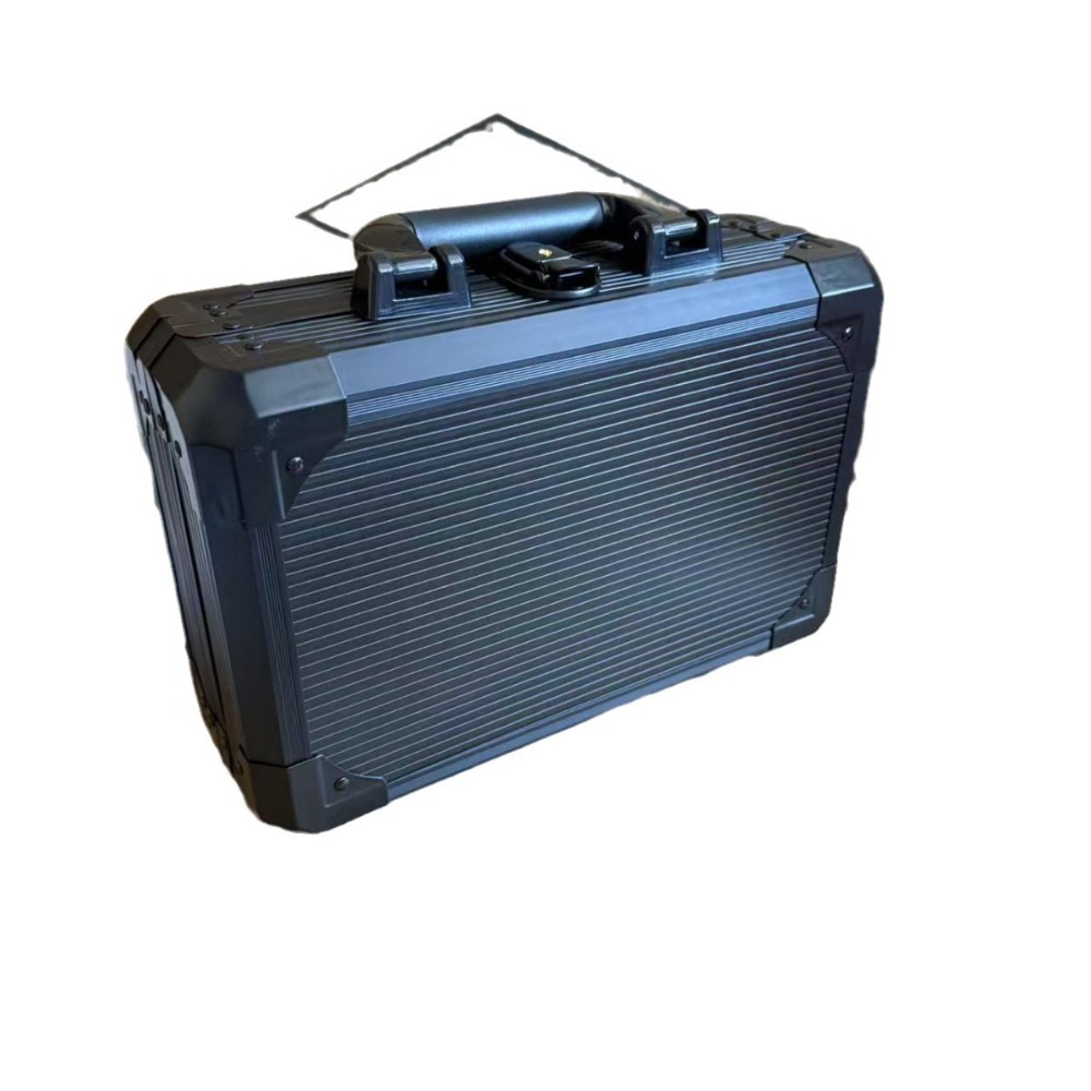 Game Carrying Case - Black K‑Type Aluminum Poker Chip Case,