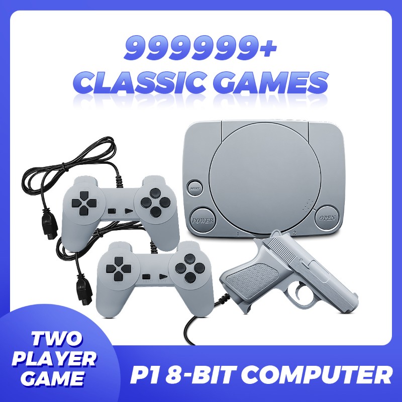 Retro Gaming Machine - FC Plug-in console design, 8-bit game
