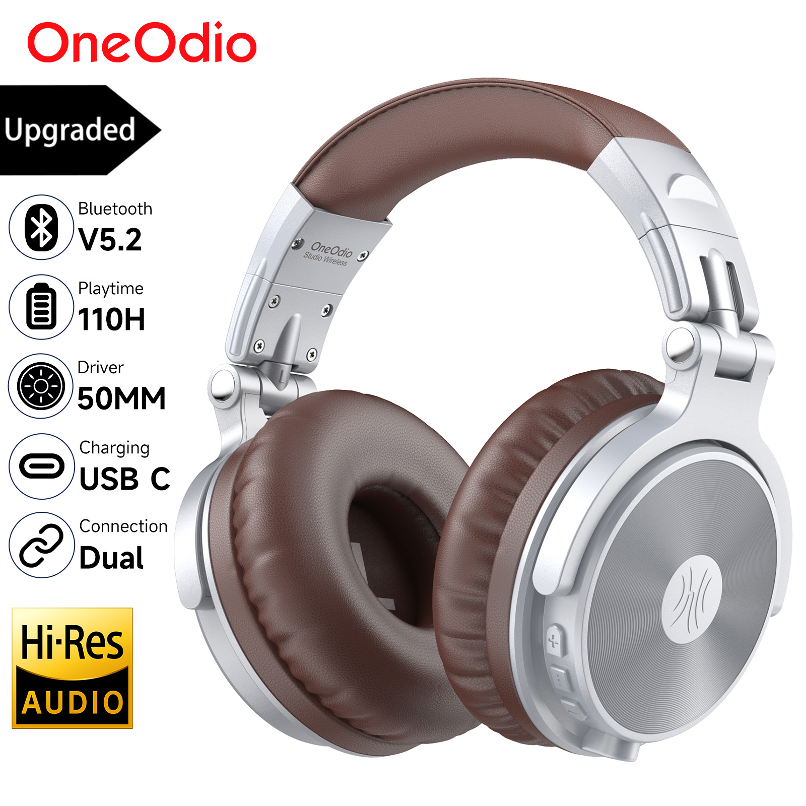 Retro Gaming Headset - Oneodio Upgrade Pro C Wireless Bluetooth