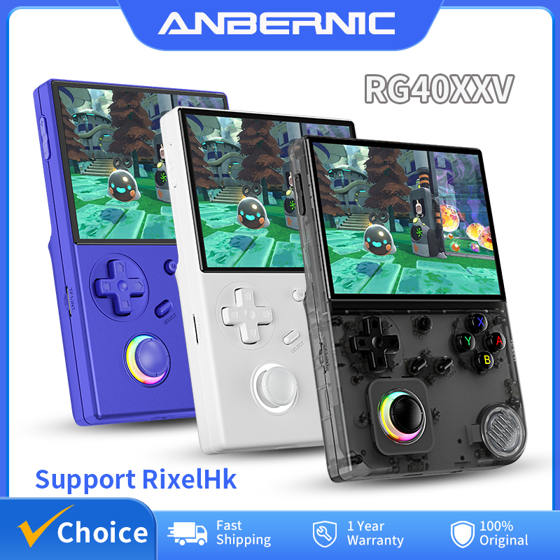 ANBERNIC RG40XXV Retro Handhel - Retro Gaming Console Lego 评论和价格