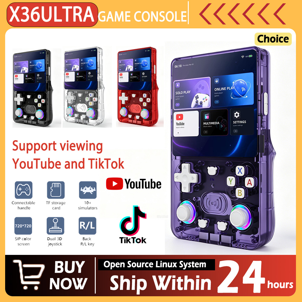 New X36 ultra retro handheld g - Retro Gaming Portable 评论和价格