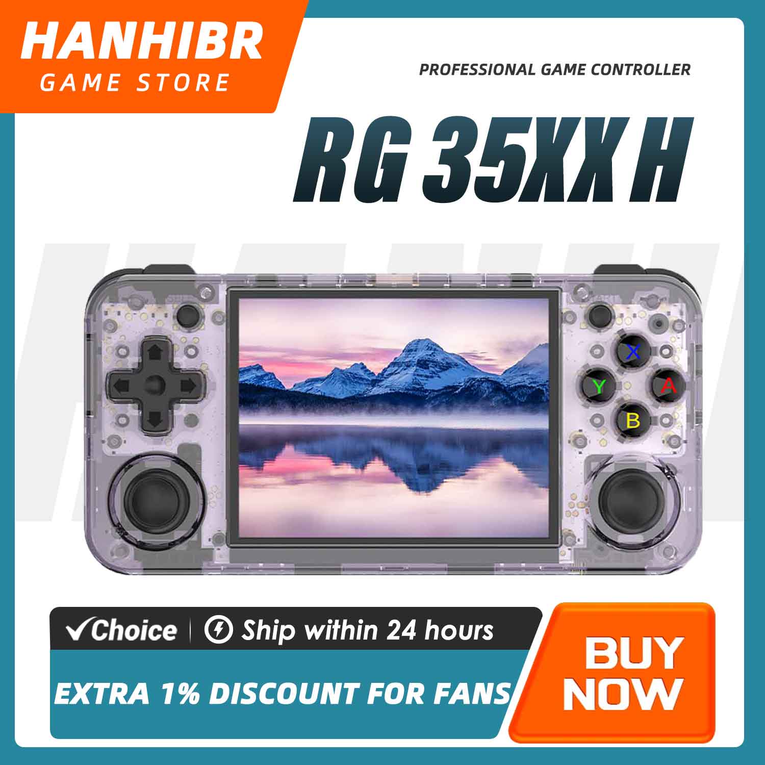 ANBERNIC RG35XX H Horizontal R - Retro Gaming Anbernic 评论和价格