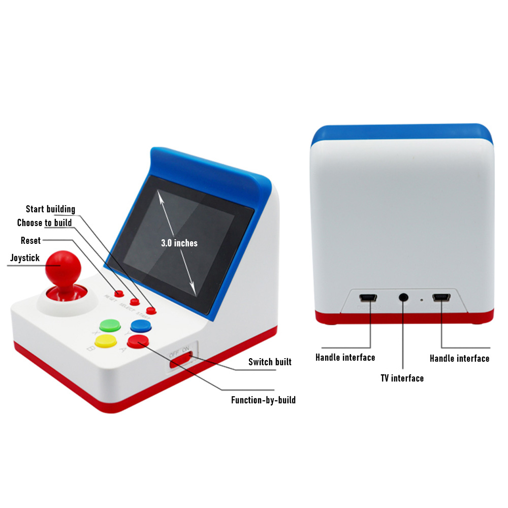 360 Video Games3inch 8Bit Port - Retro Gaming Machine 评论和价格