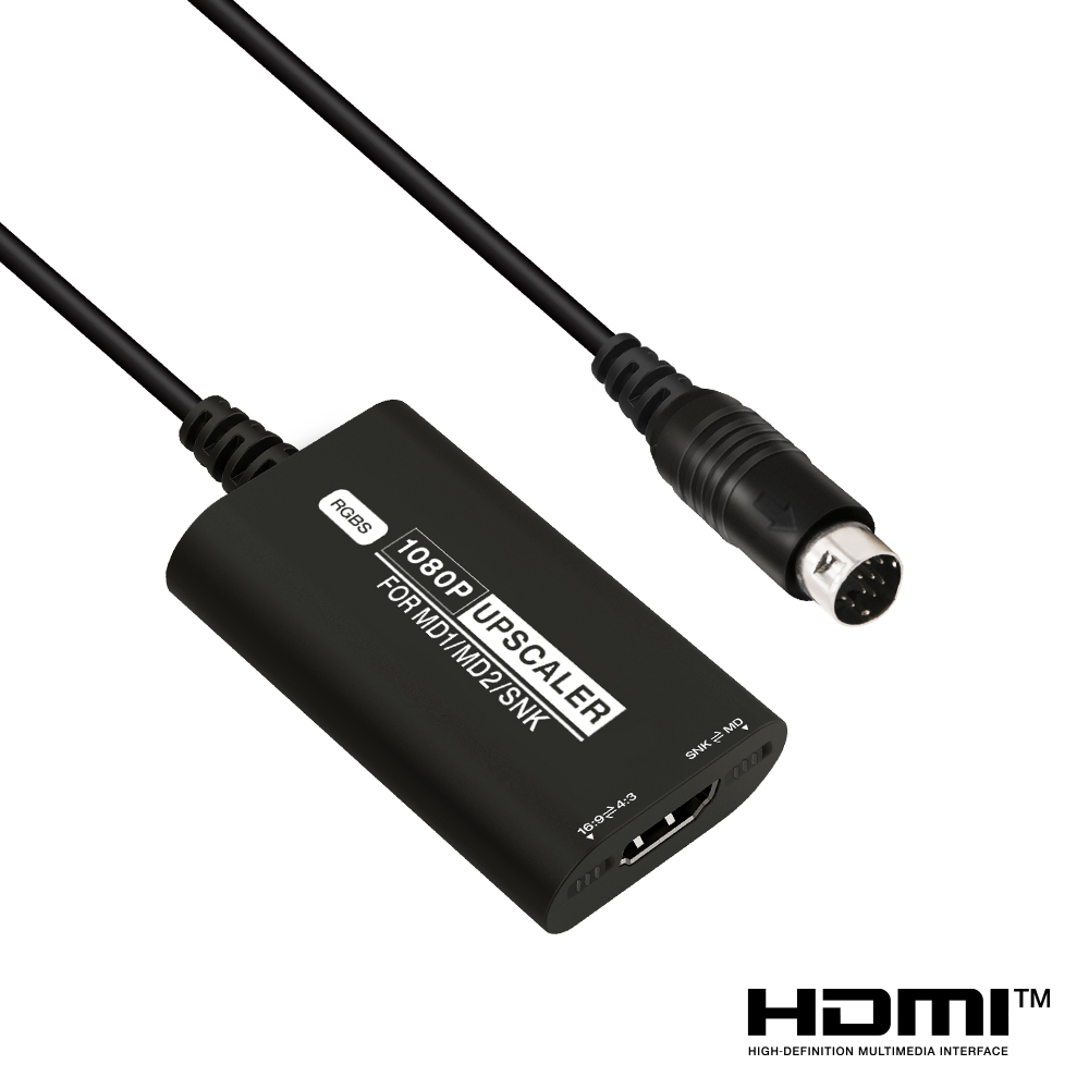 RGBS Upscaler For SEGA MD1 MD2 - Retro Gaming Hard Drive 评论和价格