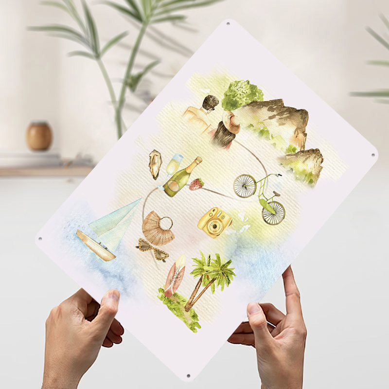 Travel the World Printed Poste - World Of Retro Gaming 评论和价格