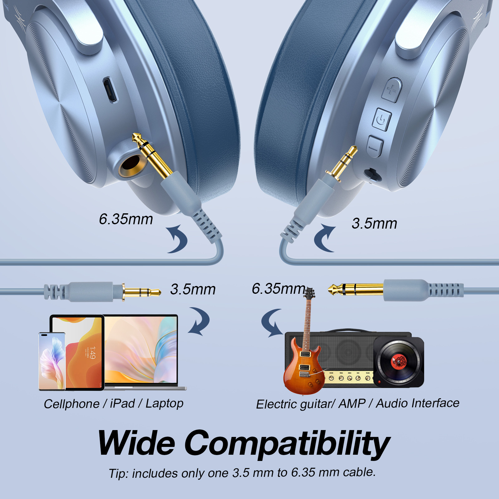 Oneodio A70 Wireless Bluetooth - Retro Gaming Headset 评论和价格