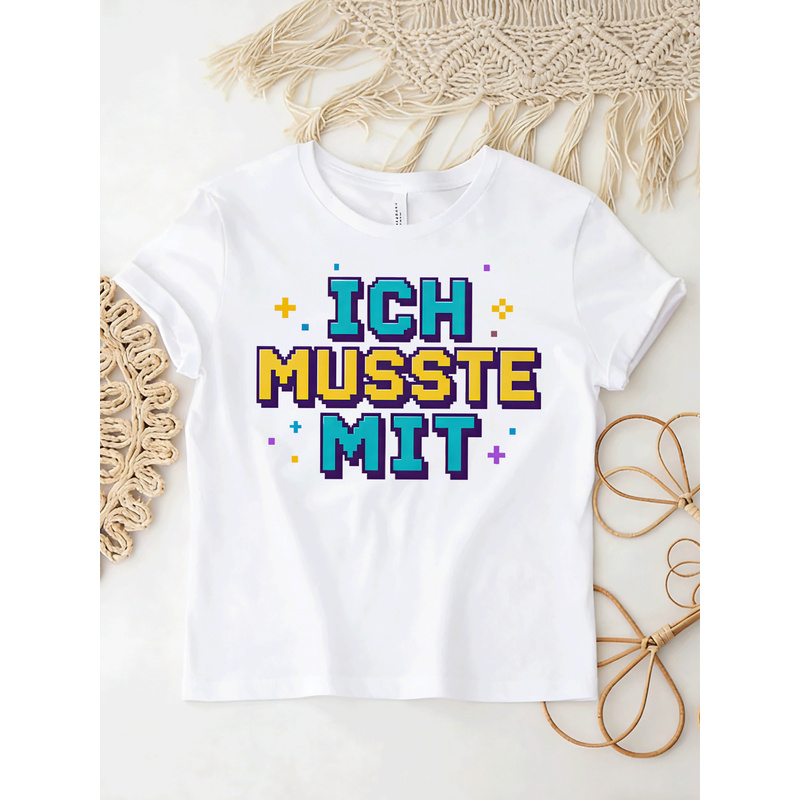 Ich Musste Mit German Meme T-S - Retro Gaming Font Free 评论和价格