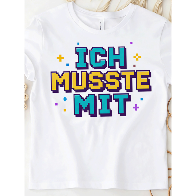 Ich Musste Mit German Meme T-S - Retro Gaming Font Free 评论和价格