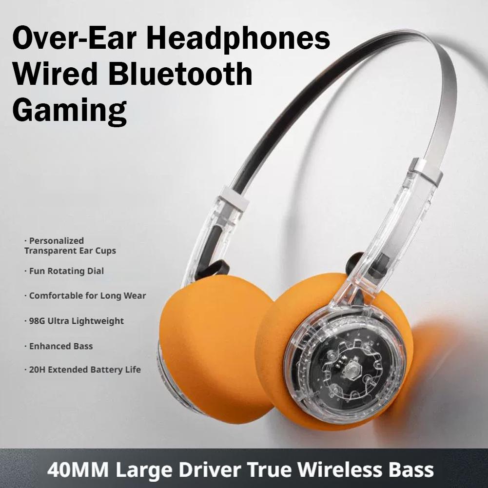 Retro Mecha Over-Ear Headphone - Retro Gaming Headset 评论和价格