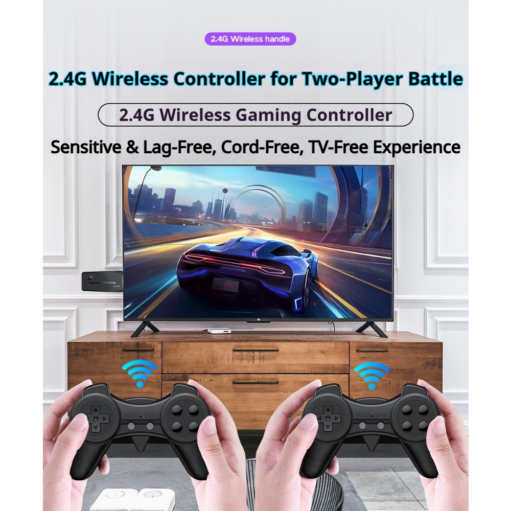 Portable 4K Retro Game Stick C - Retro Gaming Console Lego 评论和价格