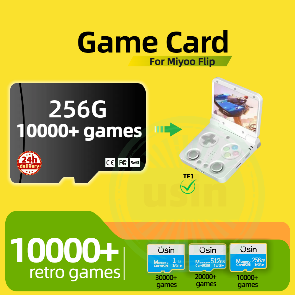 Game Card For Miyoo Flip 30000 - Retro Gaming Portable 评论和价格