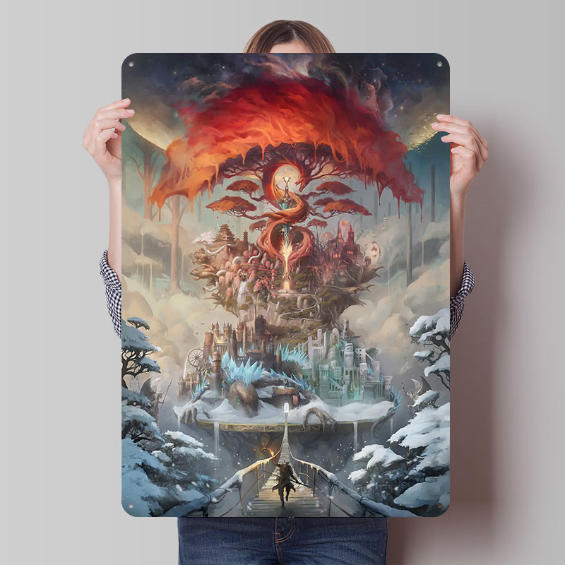 The Painted World Printed Post - World Of Retro Gaming 评论和价格