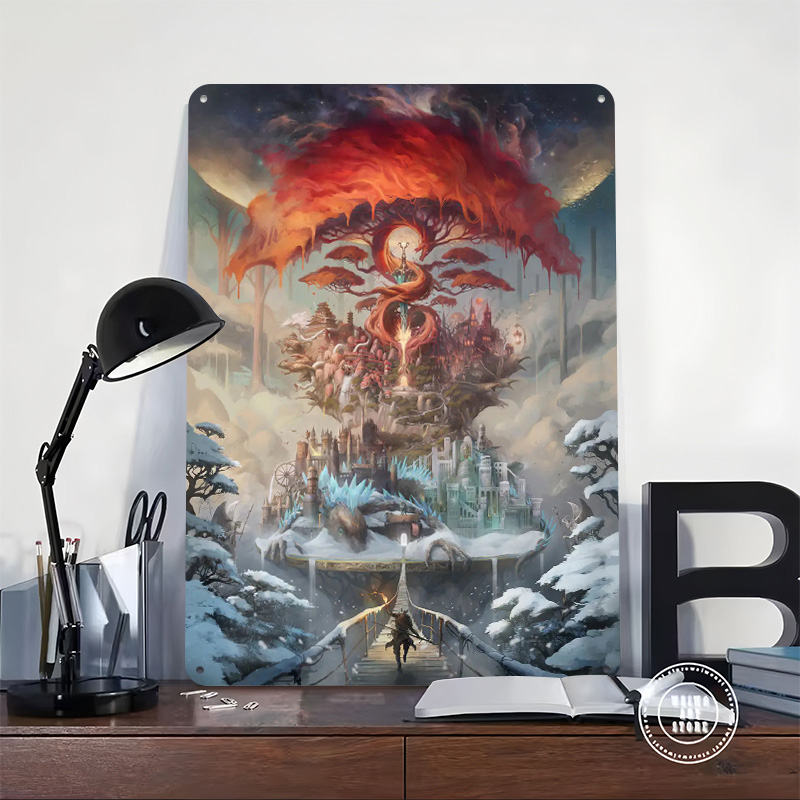 The Painted World Printed Post - World Of Retro Gaming 评论和价格