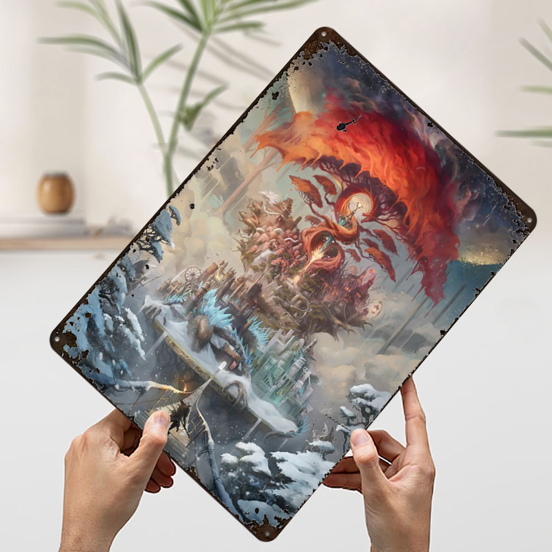 The Painted World Printed Post - World Of Retro Gaming 评论和价格