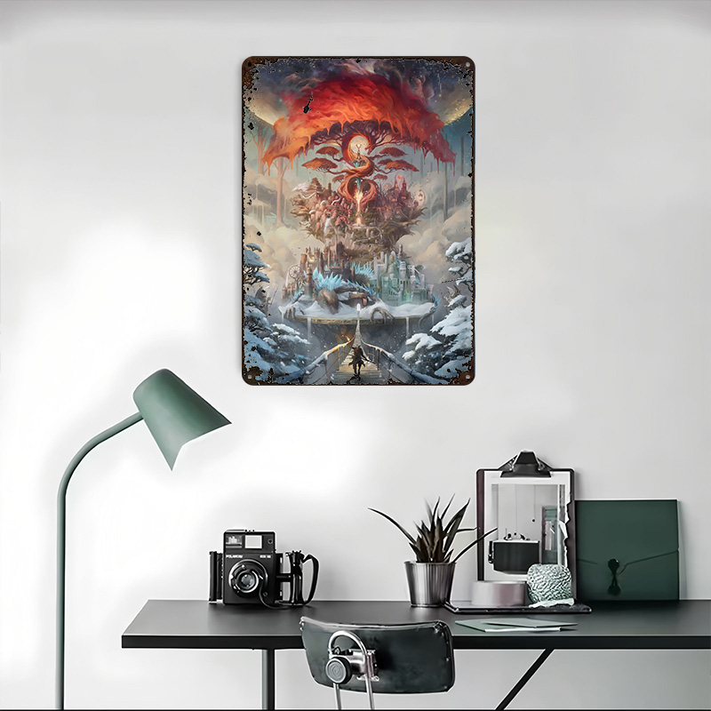 The Painted World Printed Post - World Of Retro Gaming 评论和价格
