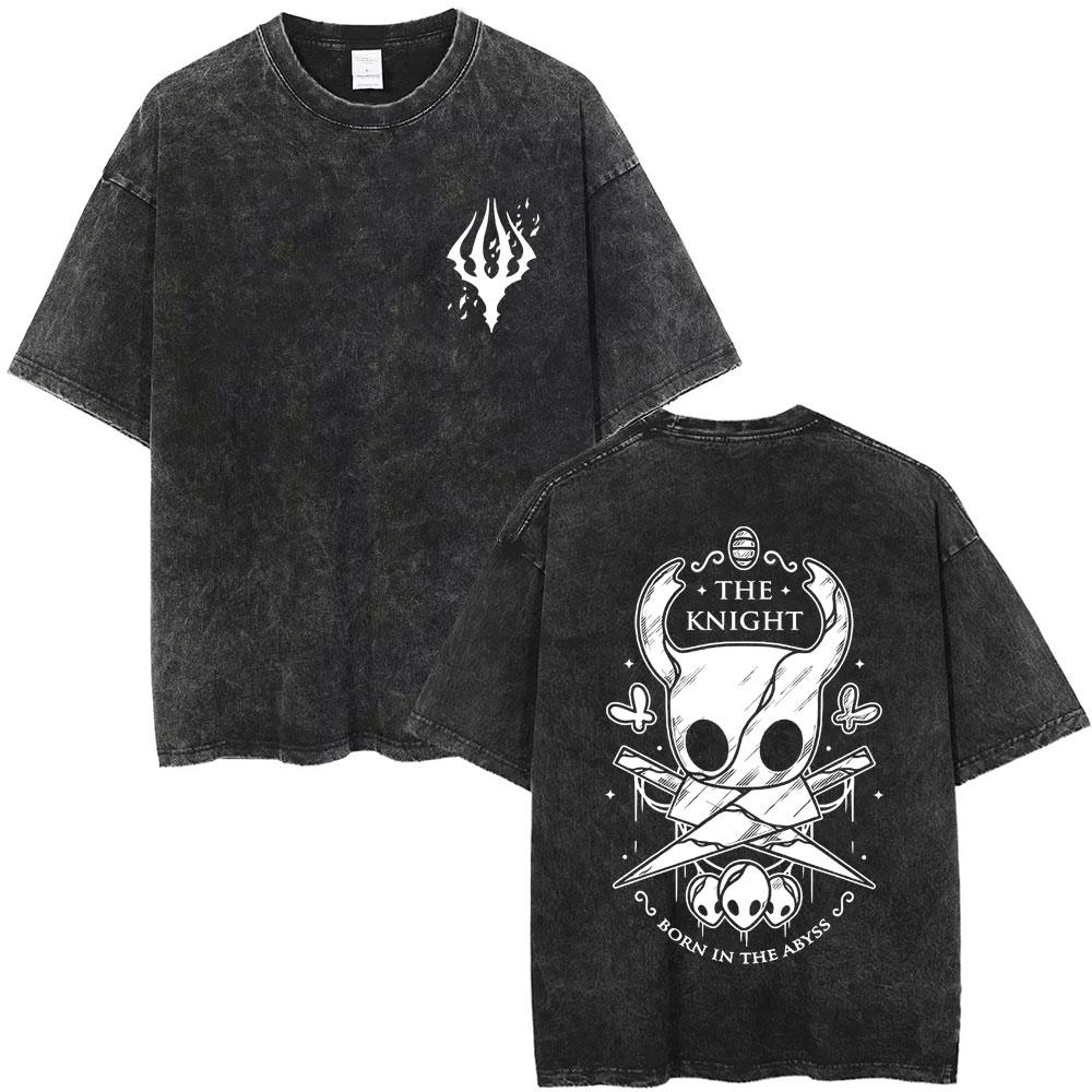 Washed Vintage Game Hollow Kni - Retro Gaming T Shirts 评论和价格