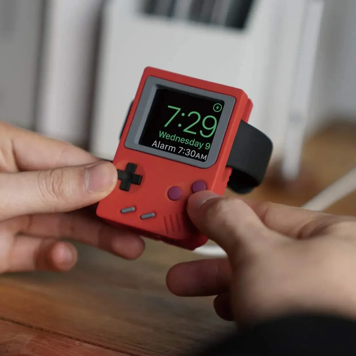 Silicone Holder for IWatch Cha - Retro Gaming Machine 评论和价格