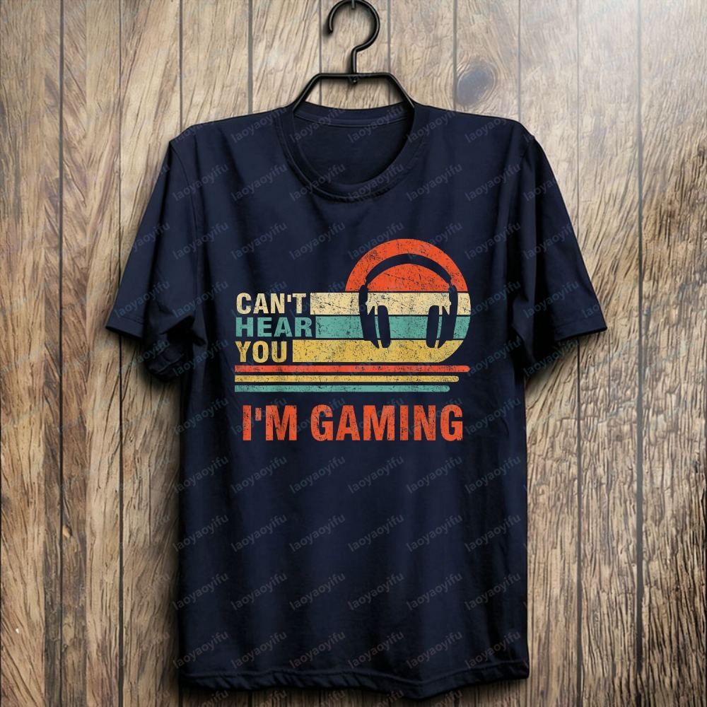 Funny Gamer Gift Headset Can't - Retro Gaming Headset 评论和价格