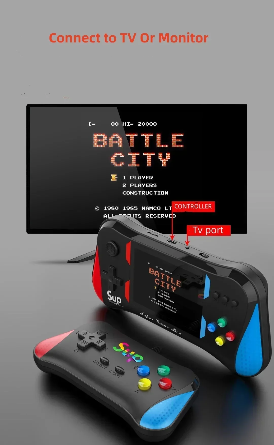 Children's Game Console Palm R - Retro Gaming Machine 评论和价格