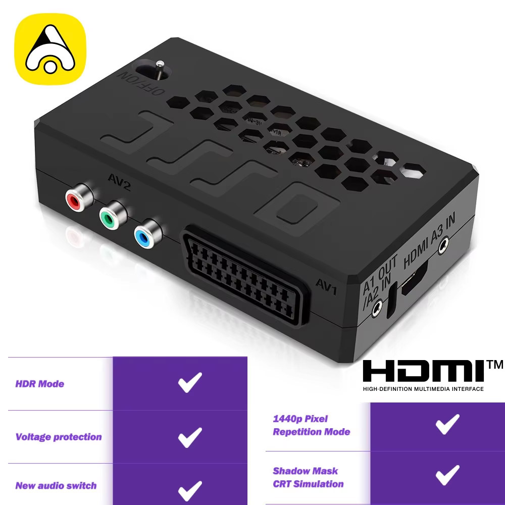 OSSC Upscaler HDMI™ Converter  - Retro Gaming Hard Drive 评论和价格