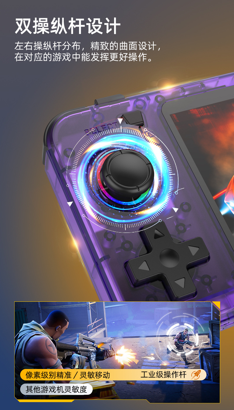 New R36H Retro Handheld Consol - Retro Gaming Portable 评论和价格