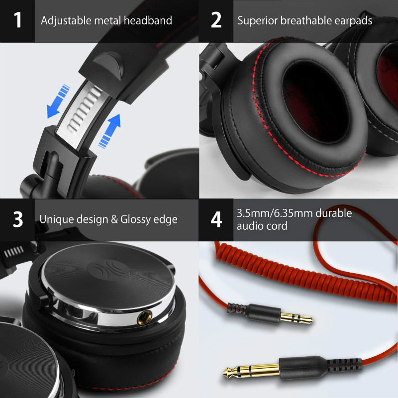 Oneodio Wired Headphones Profe - Retro Gaming Headset 评论和价格