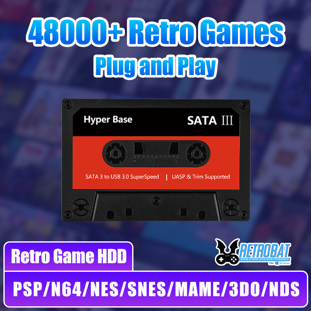 Batocera 500G Game Hard Drive  - Retro Gaming Hard Drive 评论和价格