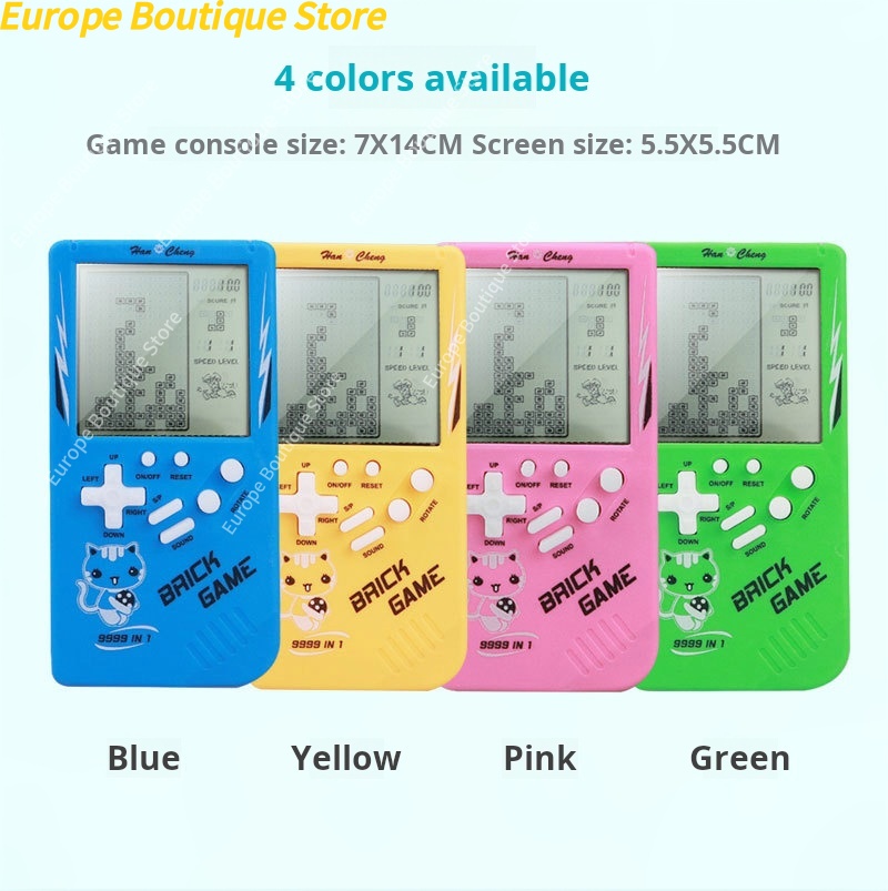 Large Screen Kids Handheld Gam - Retro Gaming Console Lego 评论和价格