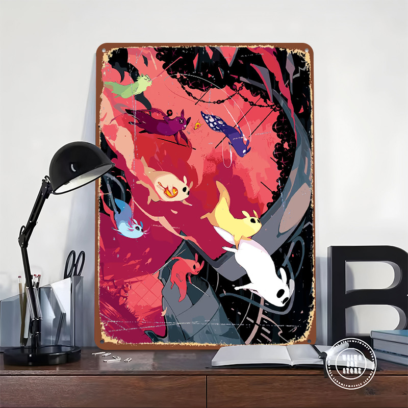 Rain World Metal Poster Custom - World Of Retro Gaming 评论和价格