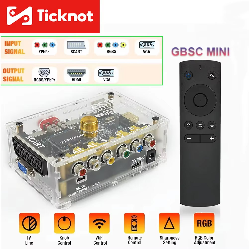 TicKnot GBS Control GBSC MINI  - Retro Gaming Hard Drive 评论和价格