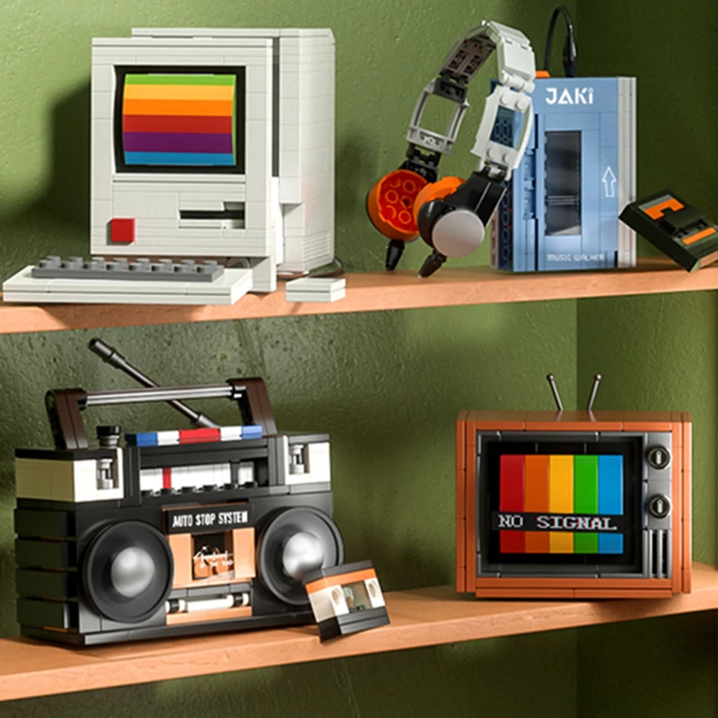 DIY Retro Electrical Appliance - Retro Gaming Console Lego 评论和价格